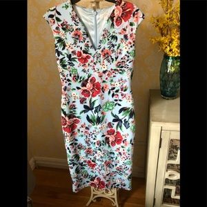New York and Company Floral Sheath Dress